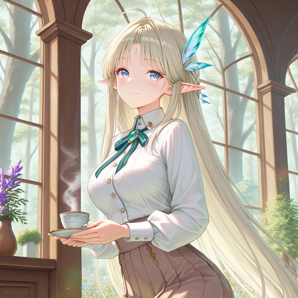 ティータイム | の人気AIイラスト・グラビア