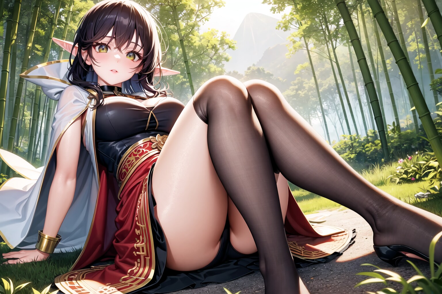竹林のエルフ姉さん