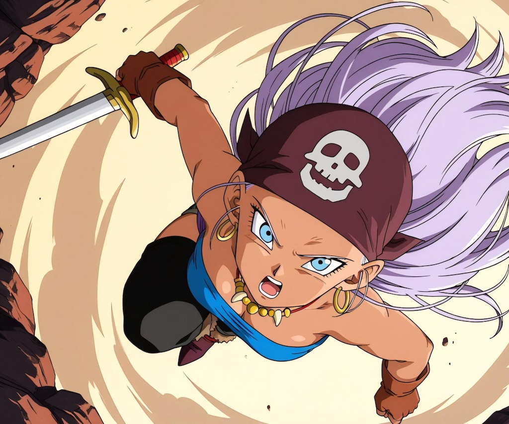 敵に突進するが捉えられるゾラ