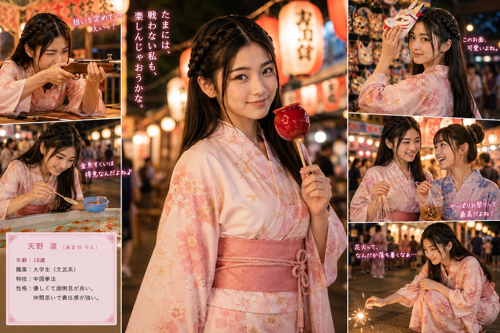 夏祭りとヒロイン