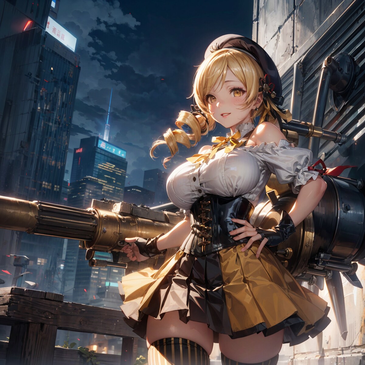 巴マミ　HWS | の人気AIイラスト・グラビア