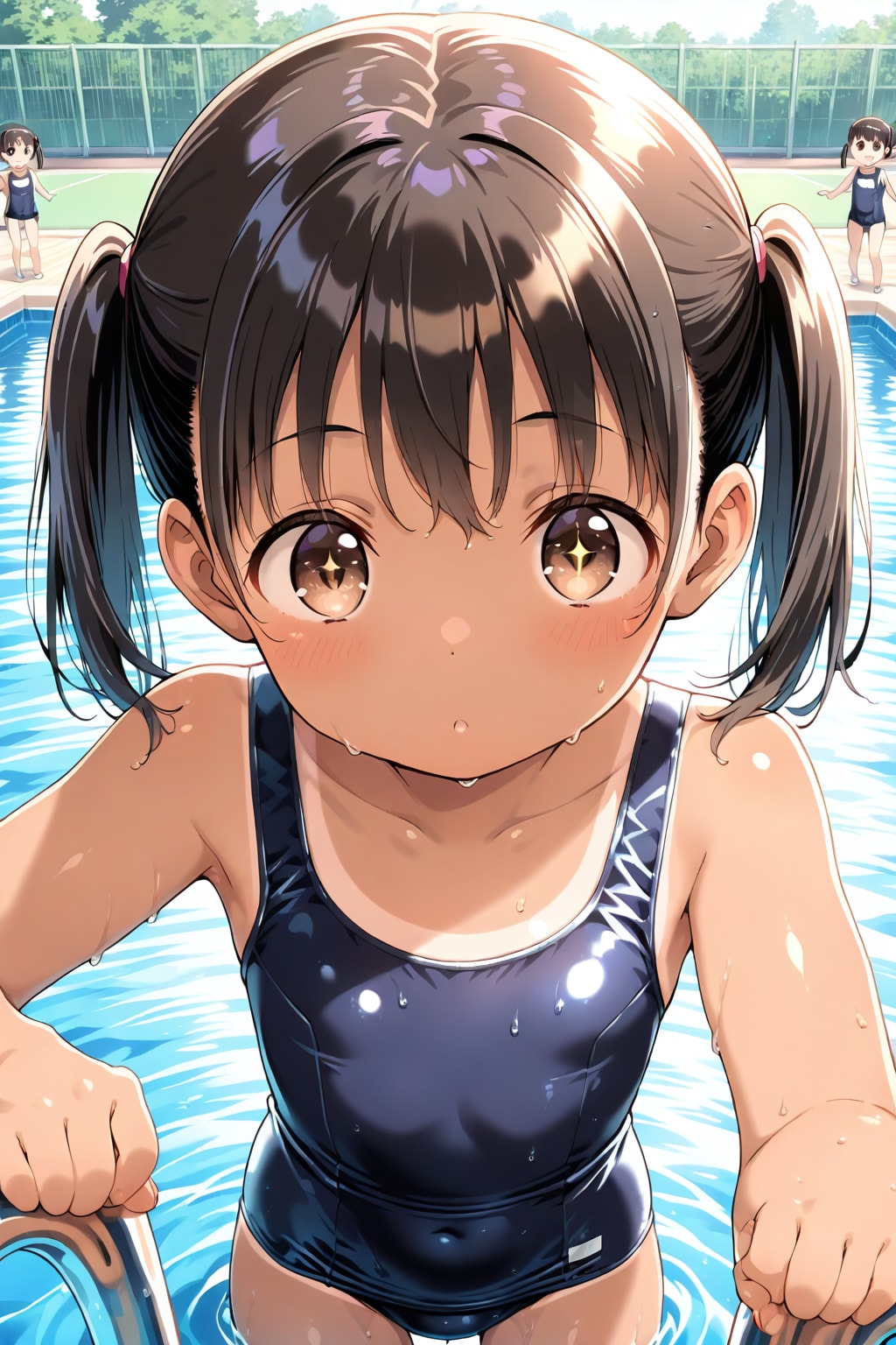 スク水美少女