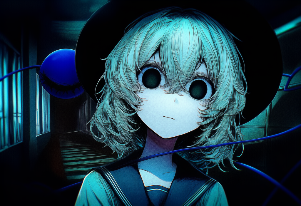 東方　古明地こいし　ジィー　ホラー（顔アップ版）