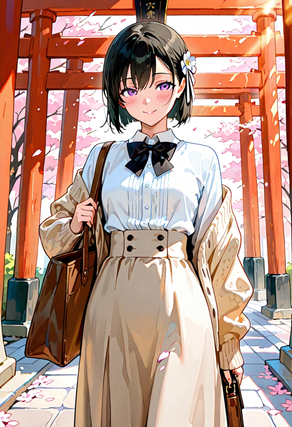 ひまり　春の神社バージョン