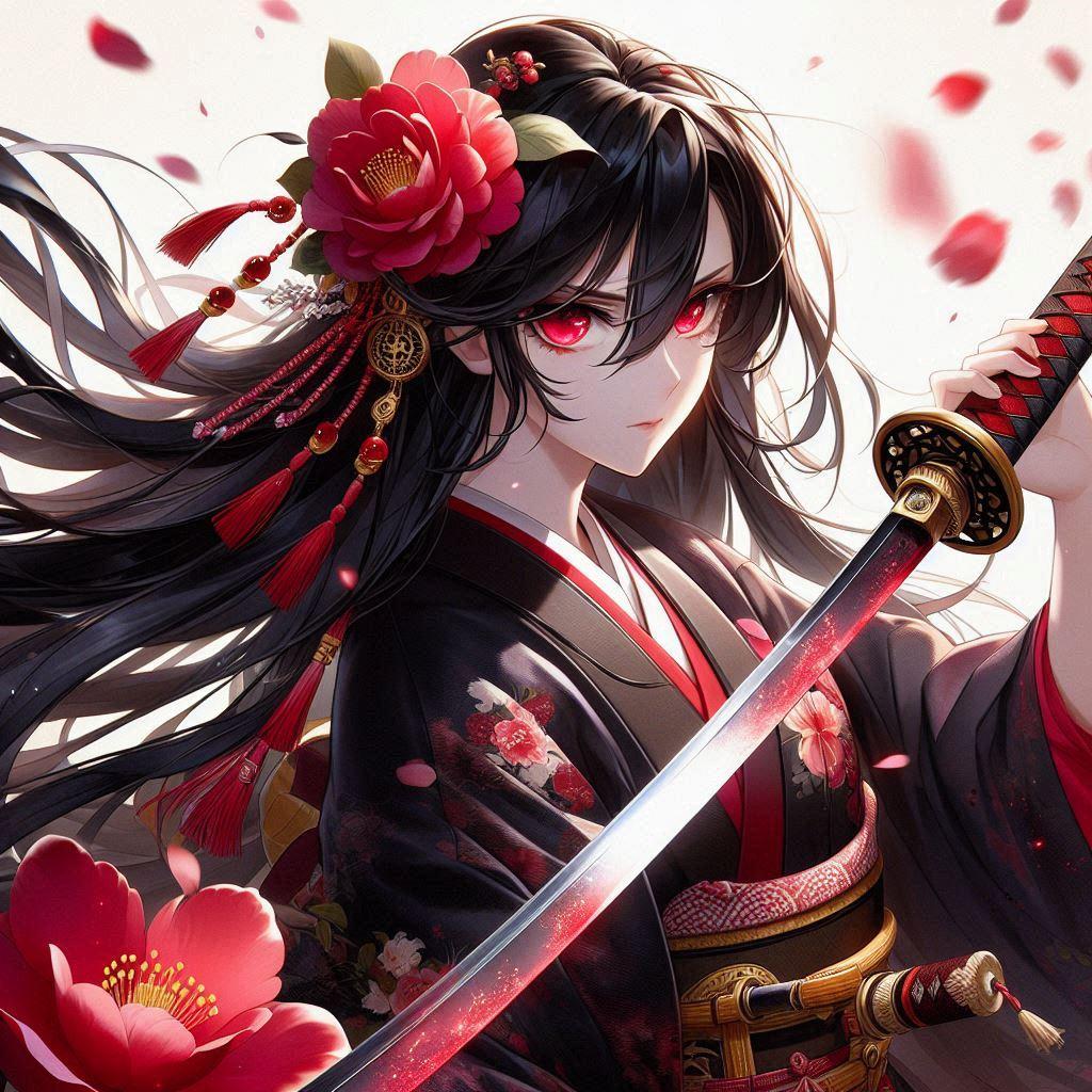 黒髪の女侍さん２２６ | の人気AIイラスト・グラビア