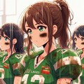 🏈泥まみれの女子アメフト 131 5枚目