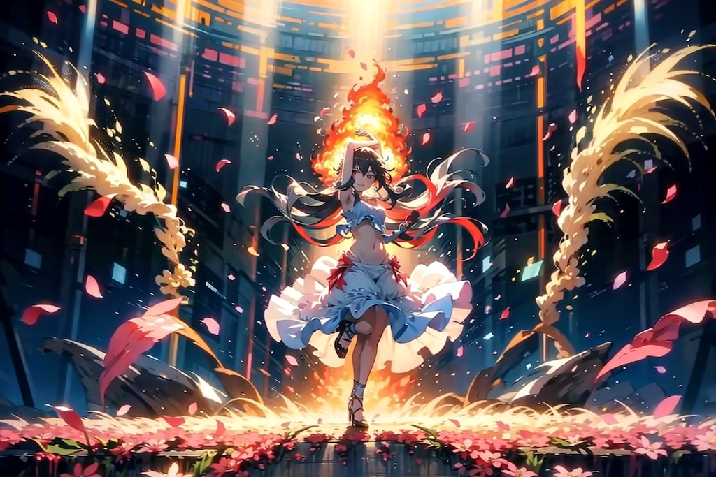 「迫力満点　アイドルライブ」
