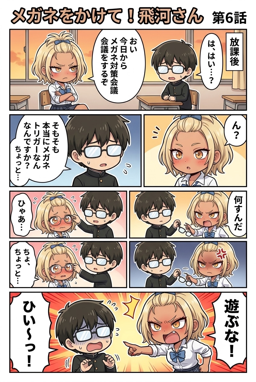 メガネをかけて！飛河さん　第六話