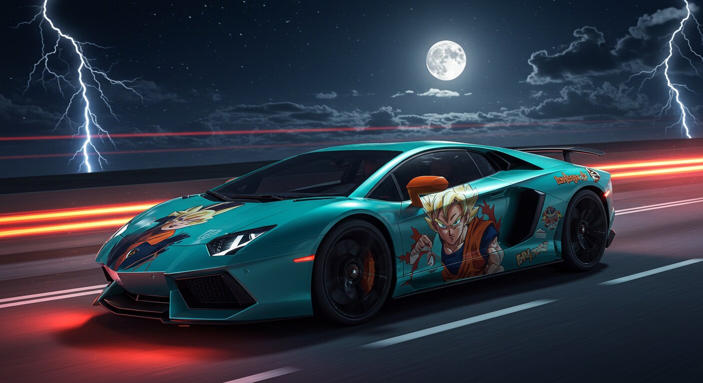 ドラゴンボールアヴェンタドール | の人気AIイラスト・グラビア