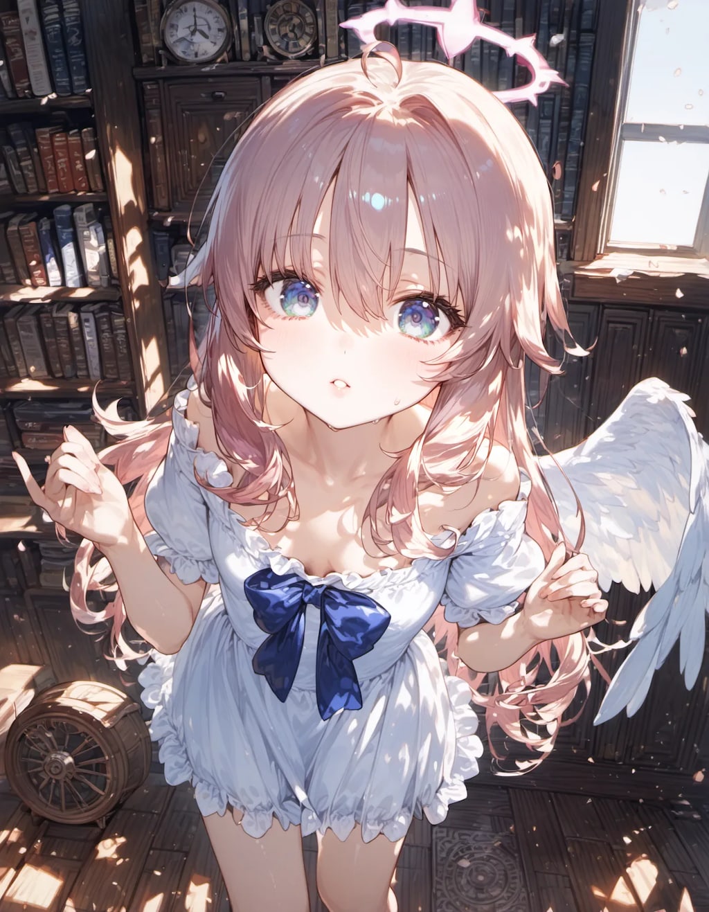 Angel in the Library