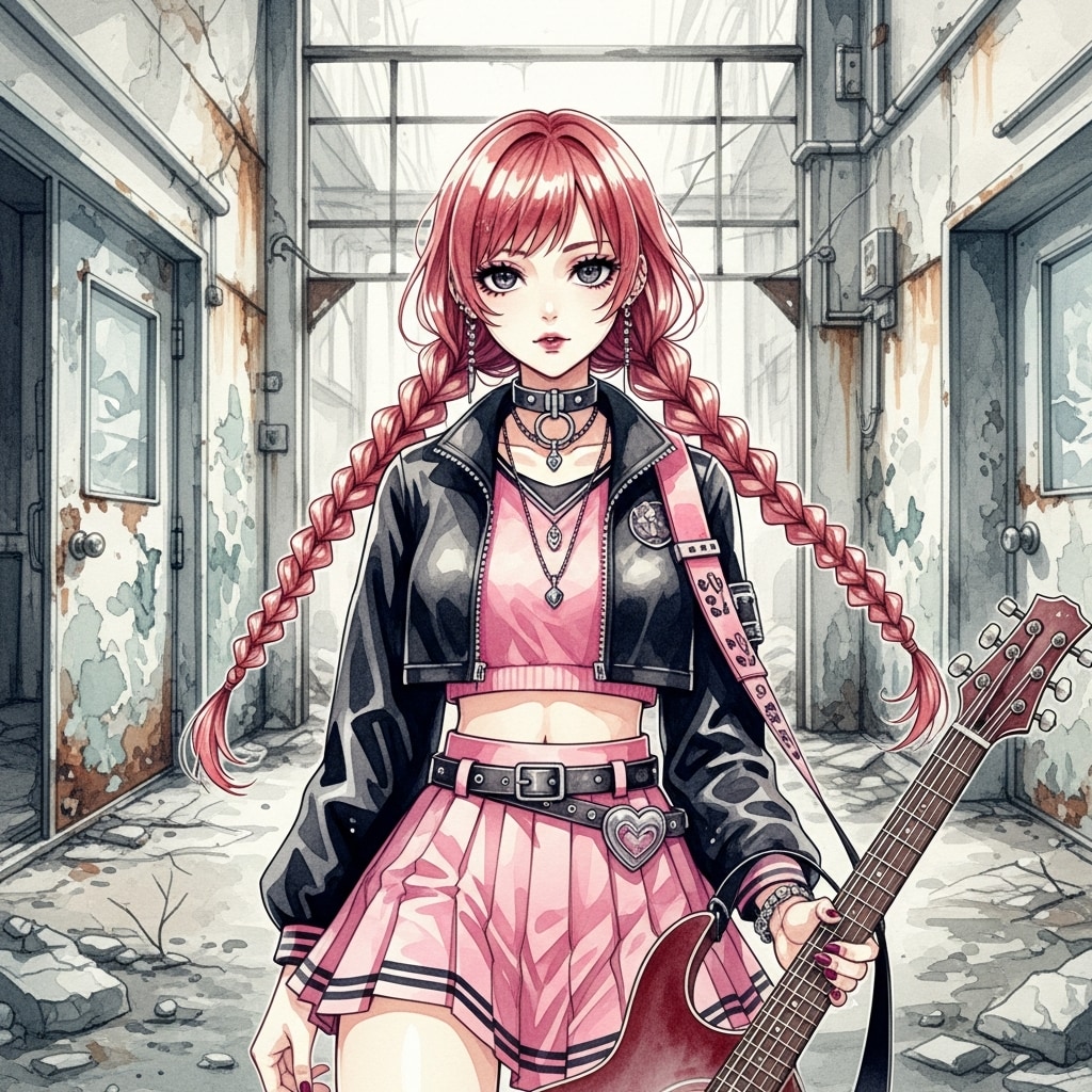 ヘビメタ風 | の人気AIイラスト・グラビア