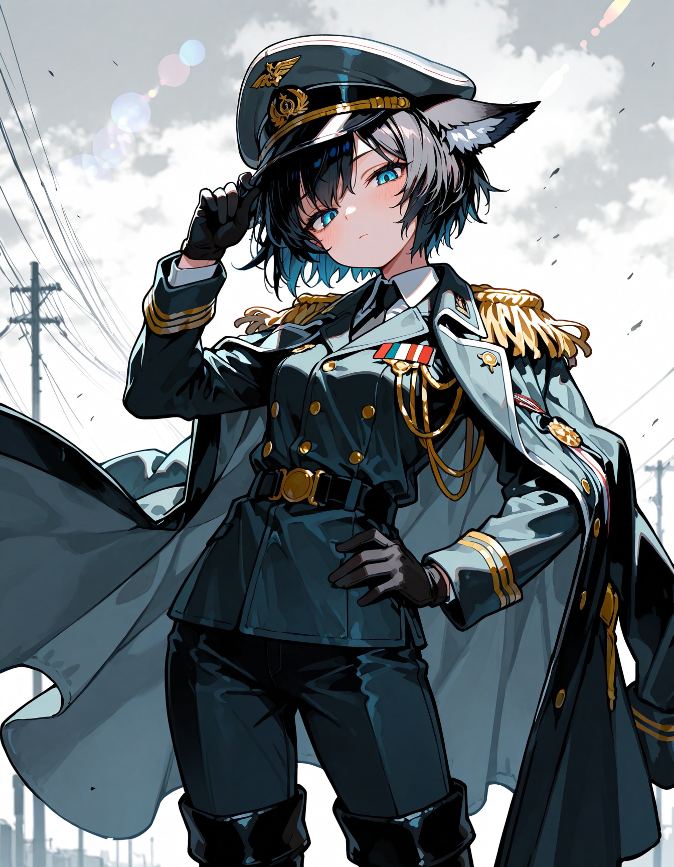 軍装紗奈 | の人気AIイラスト・グラビア