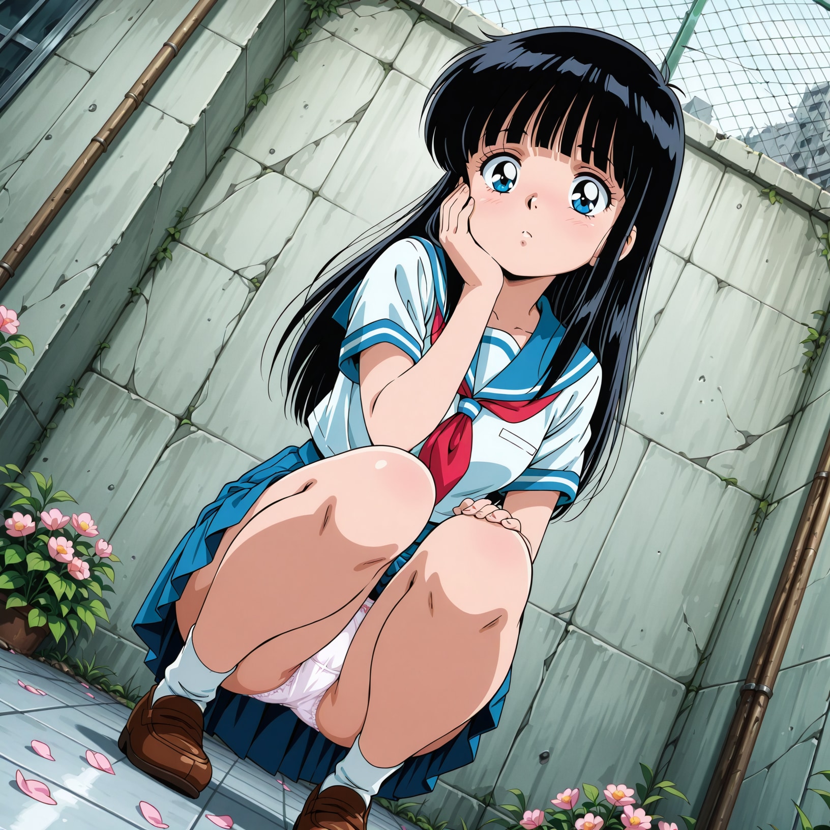 セーラー服の少女