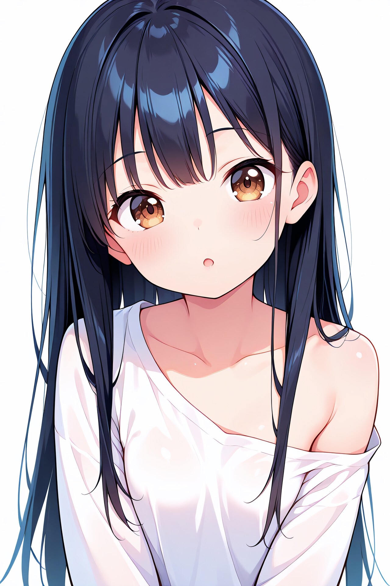 白、ほどける