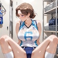 人妻お姉さん　ママさんバレー2 3枚目