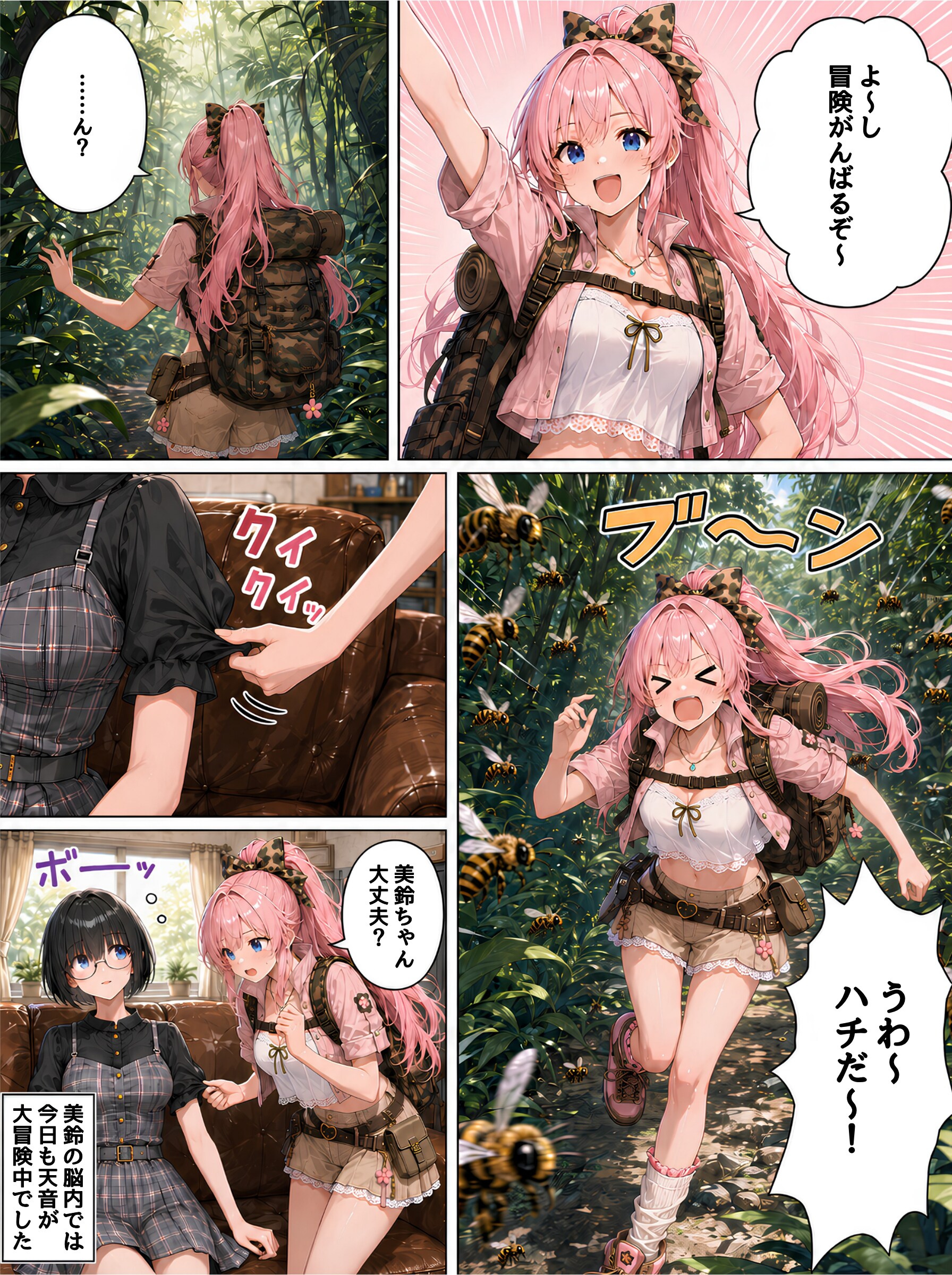 脳内大冒険 | の人気AIイラスト・グラビア