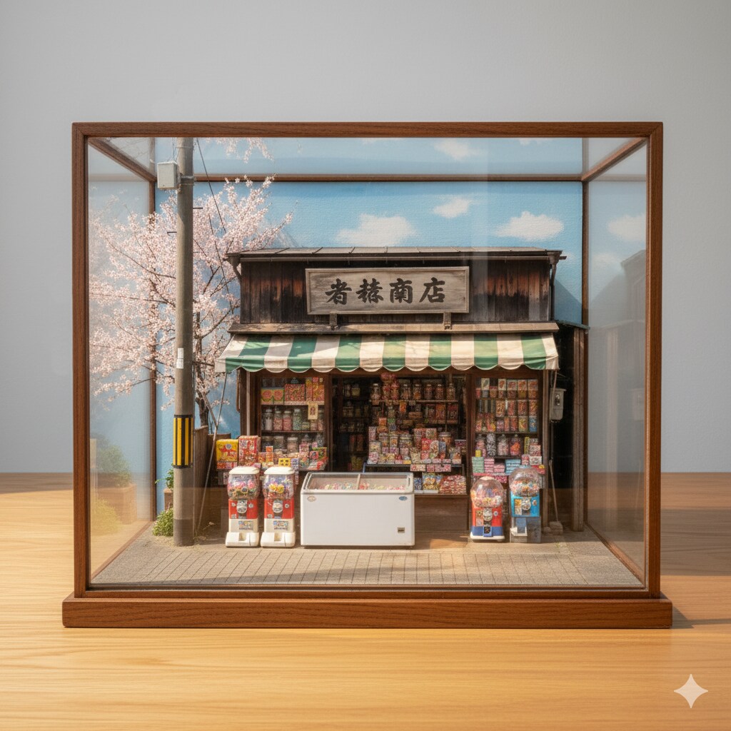 昭和をジオラマで残そう✨