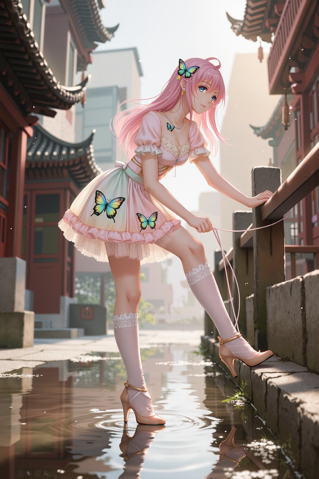 最近雨が降った