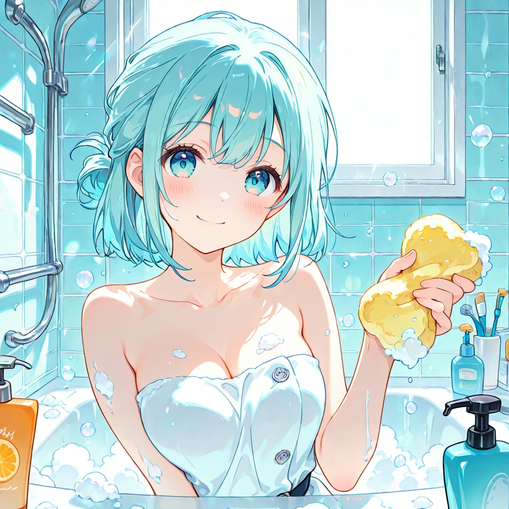 5月26日は「風呂カビ予防の日」 | の人気AIイラスト・グラビア