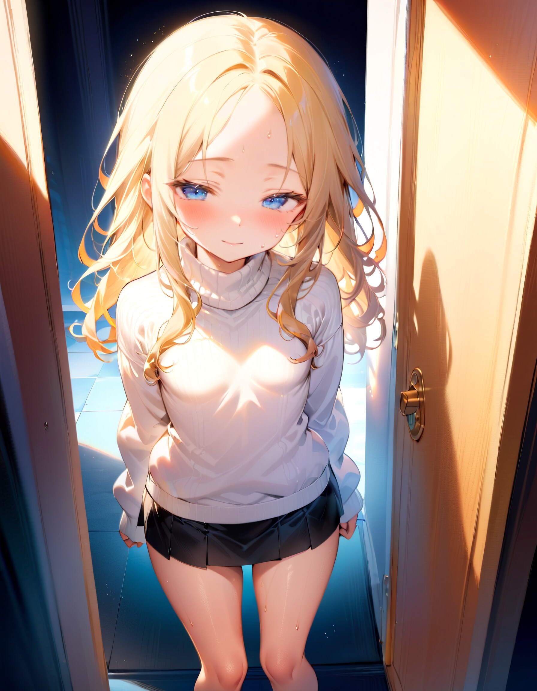 お、ﾊｧ おかえりなさい ﾊｧ … 今日は、ﾊｧ ずいぶんと ﾊｧ 早いね？ ﾊｧ