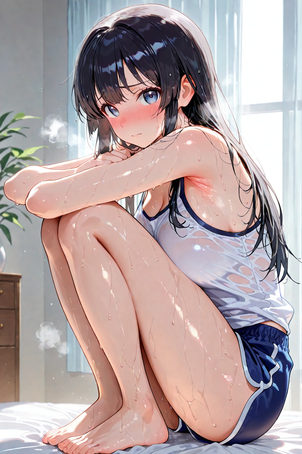 詩帆ちゃん大汗🩷その２