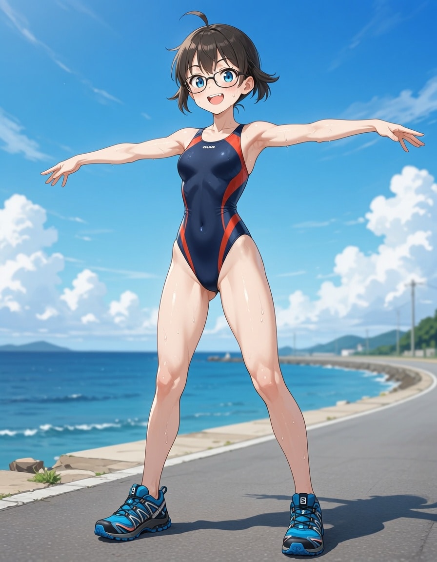 GroKさんの幼女競泳水着