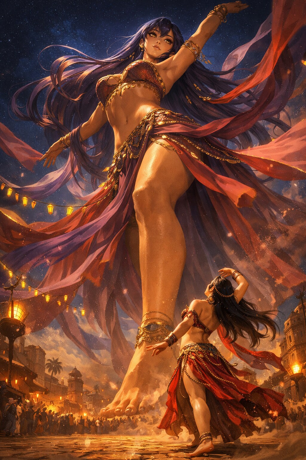 【祝祭の夜を染める双律の舞――舞踏の女神タリサ＝ラヴィア】