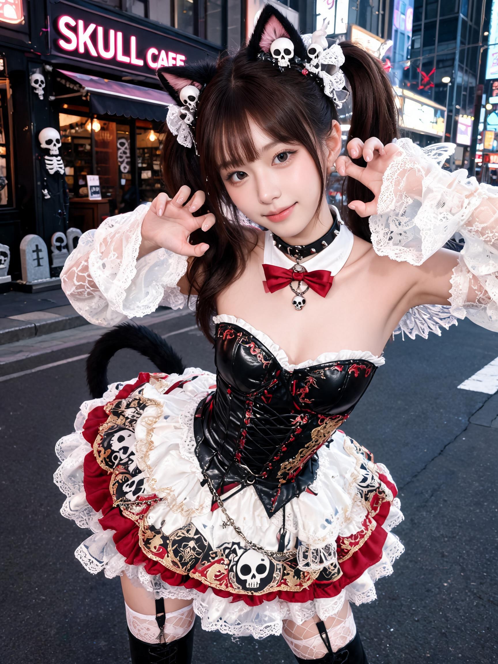 黒ツイにゃん