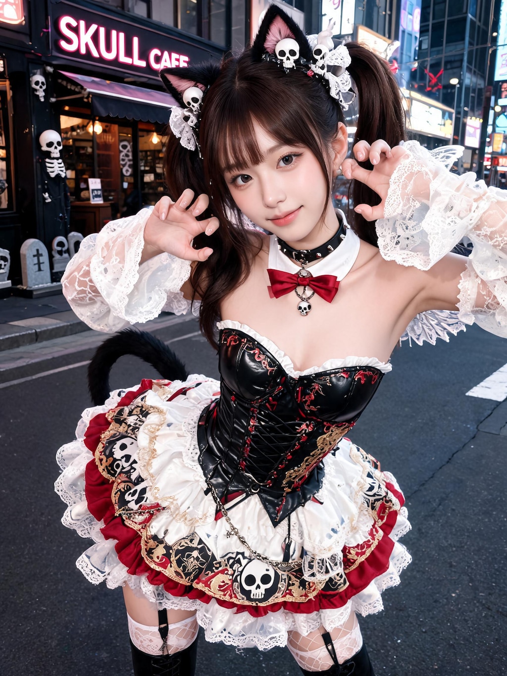 黒ツイにゃん