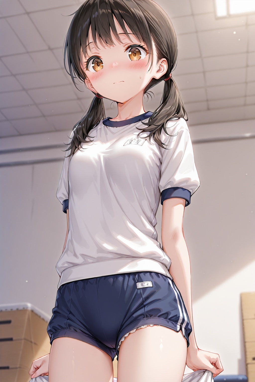 体操服美少女