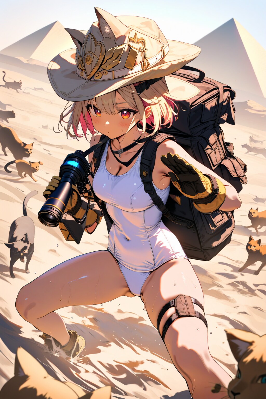 スク水探検隊バトル