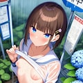 貧乳少女の搾りたてミルク 2枚目