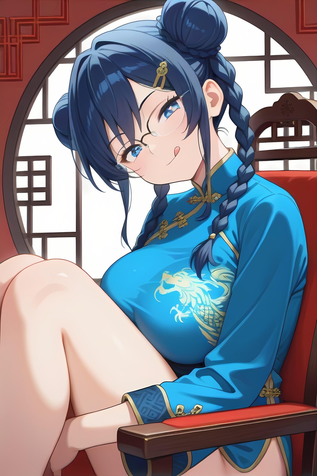 うちの子【チャイナ服】