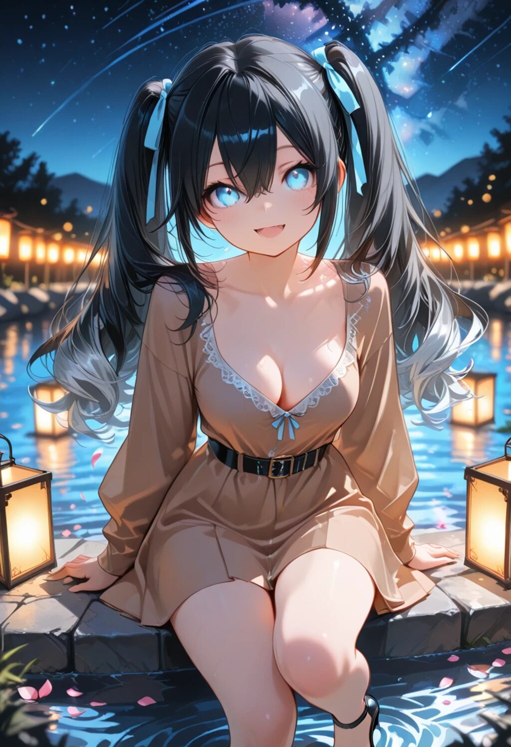 紗希ちゃんと星空デート