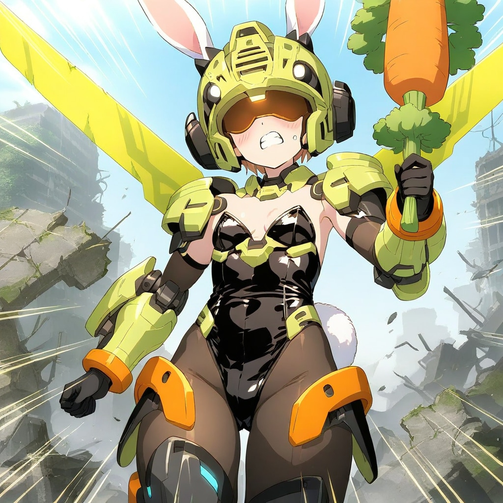 こ、これが伝説のニンジン兵器かっ⁉️