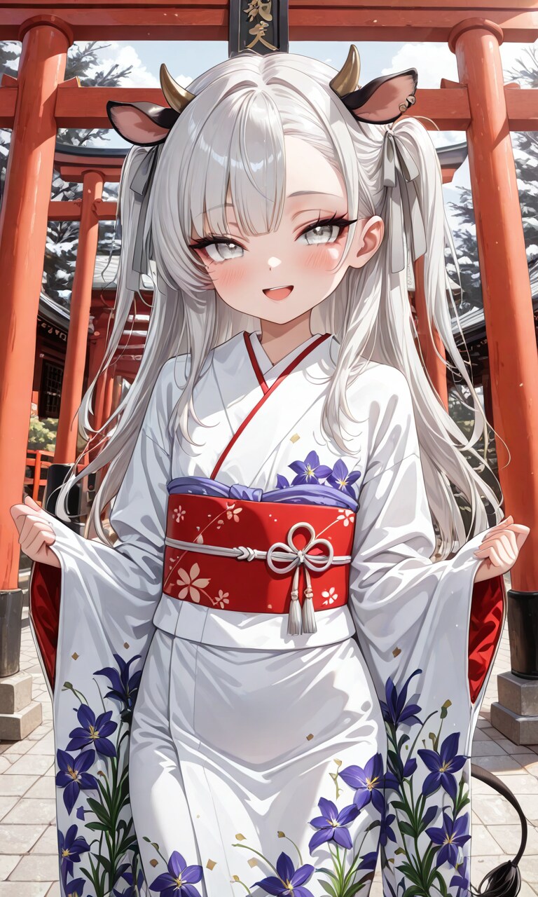 クラー(かうのん)振袖 | の人気AIイラスト・グラビア