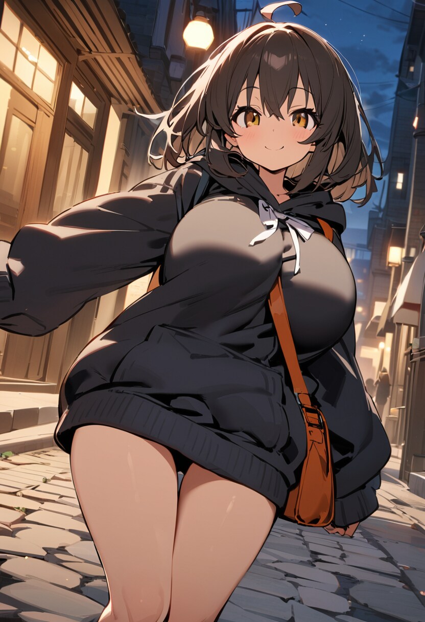 こんばんは～。今一人？