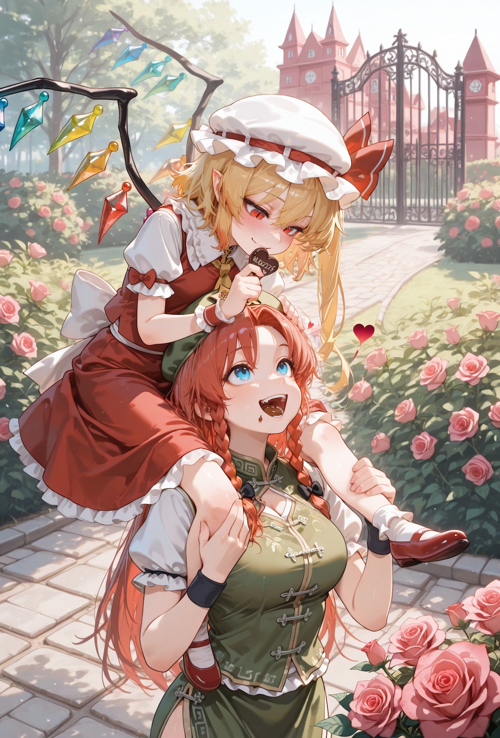 ちょこれーと事変・庭園