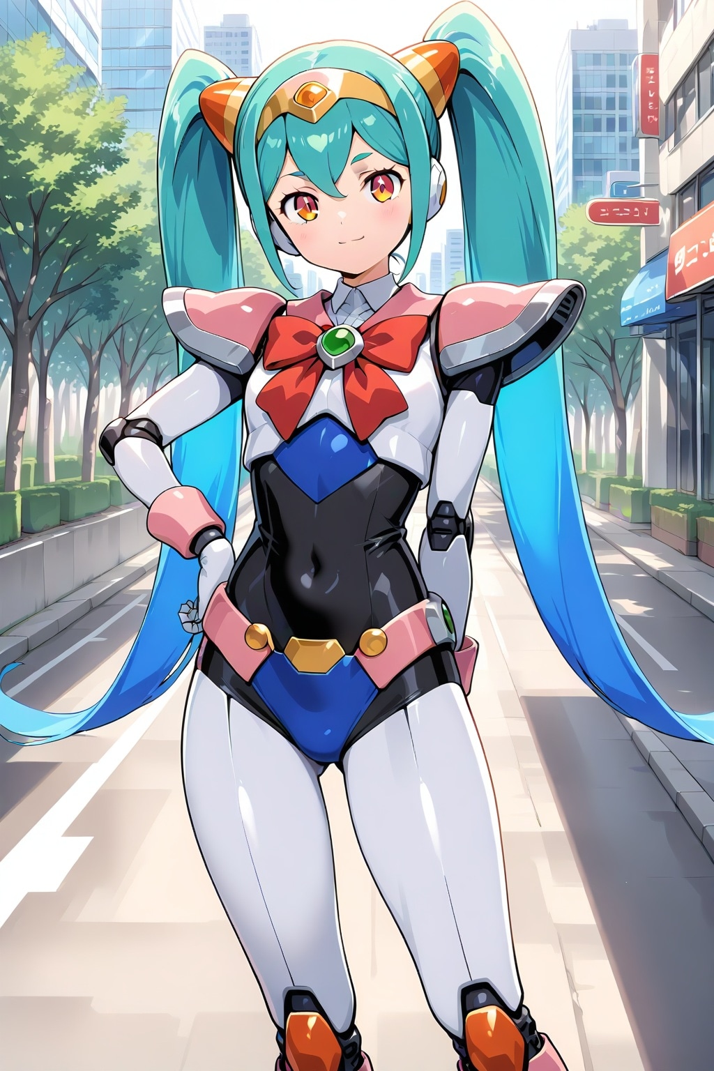 スーパーロボット娘 | の人気AIイラスト・グラビア