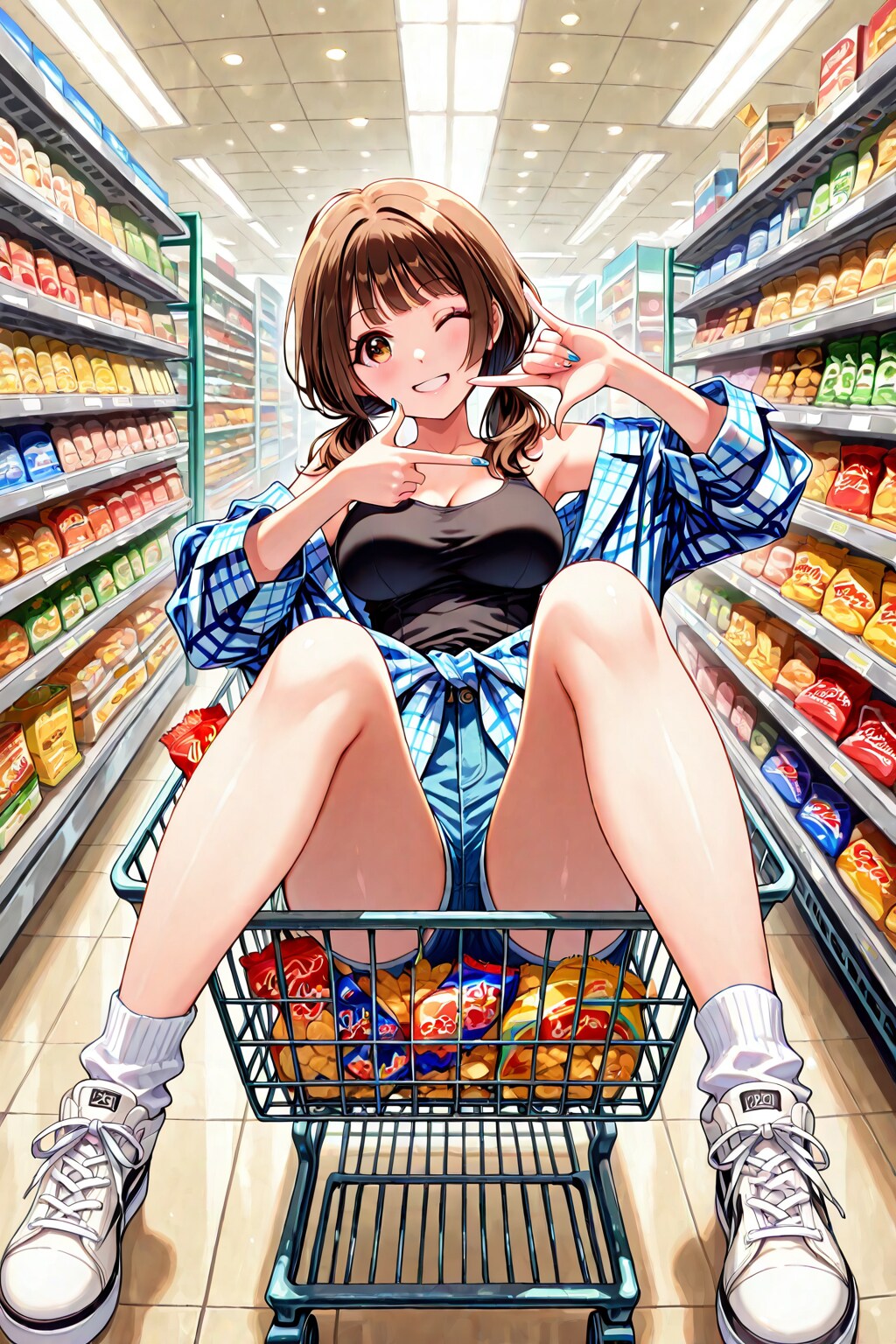 買い物、脱線中