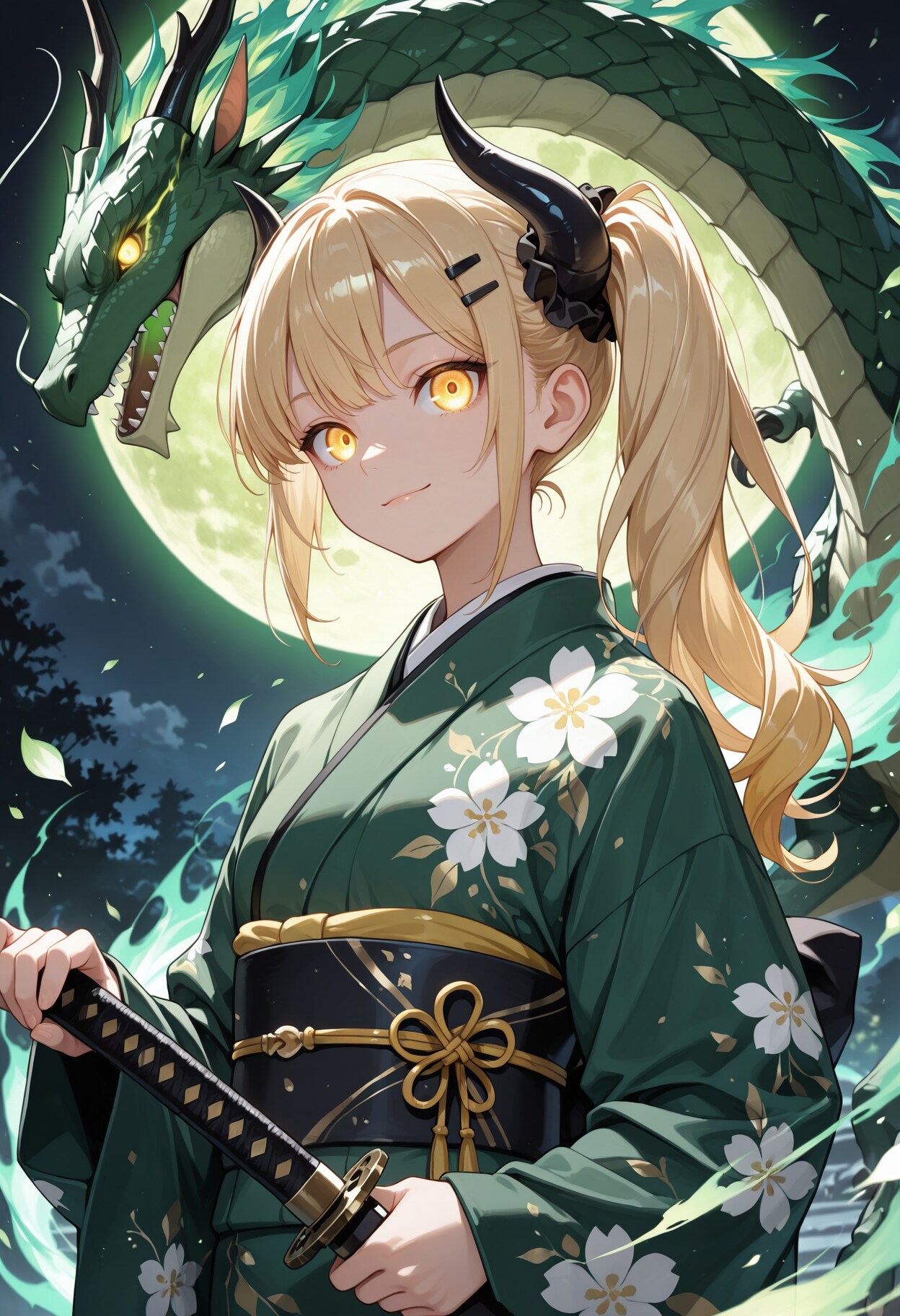 竜と刀と女鬼高生さん
