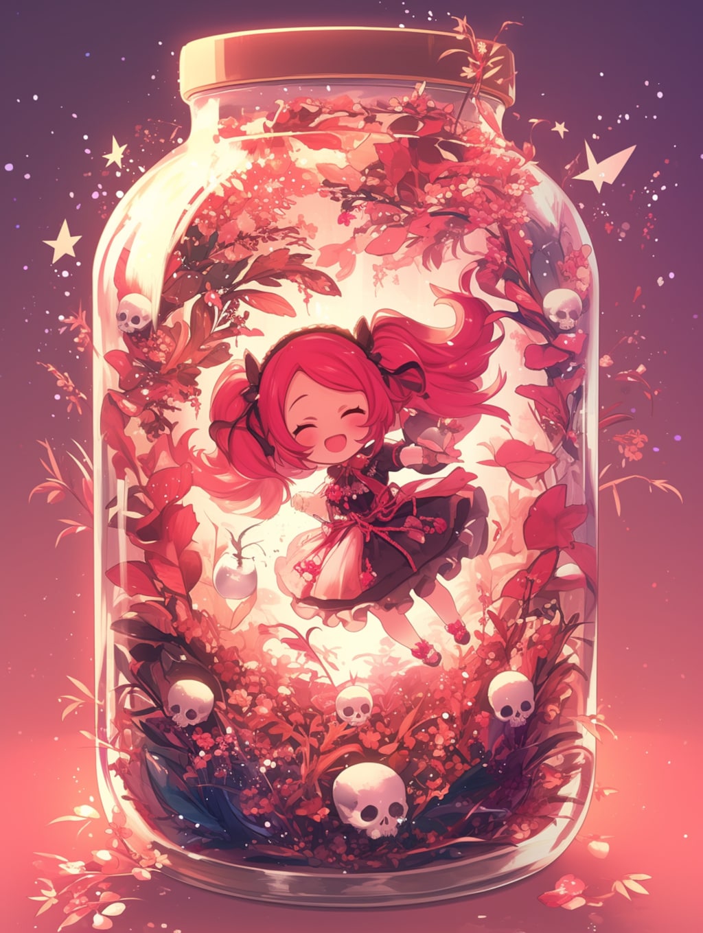 「瓶詰の少女」紅88