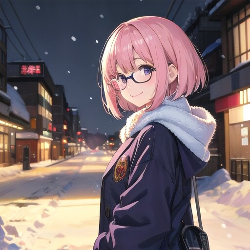 夜道 | の人気AIイラスト・グラビア