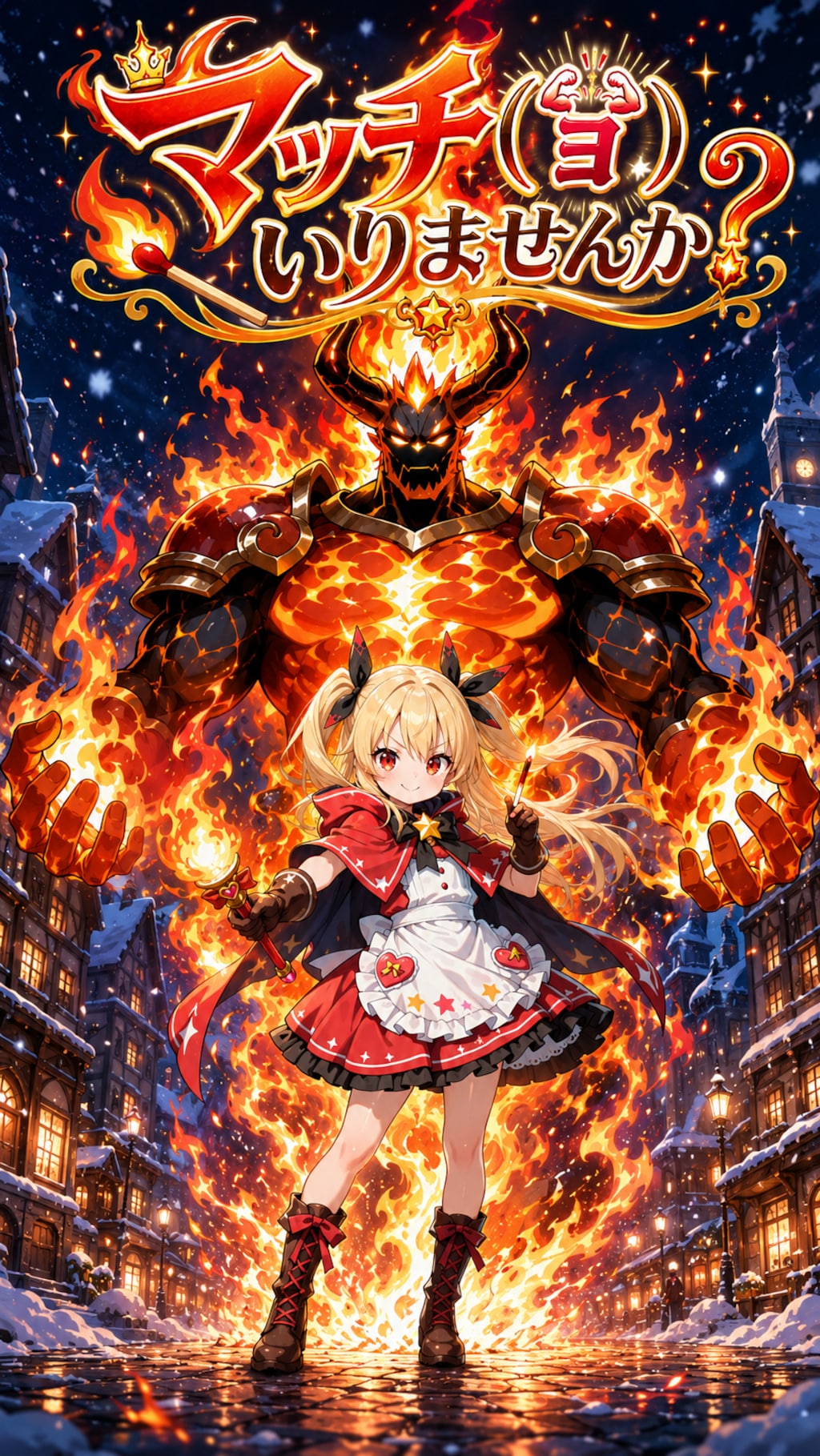 マッチ（ョ）売りの魔法少女