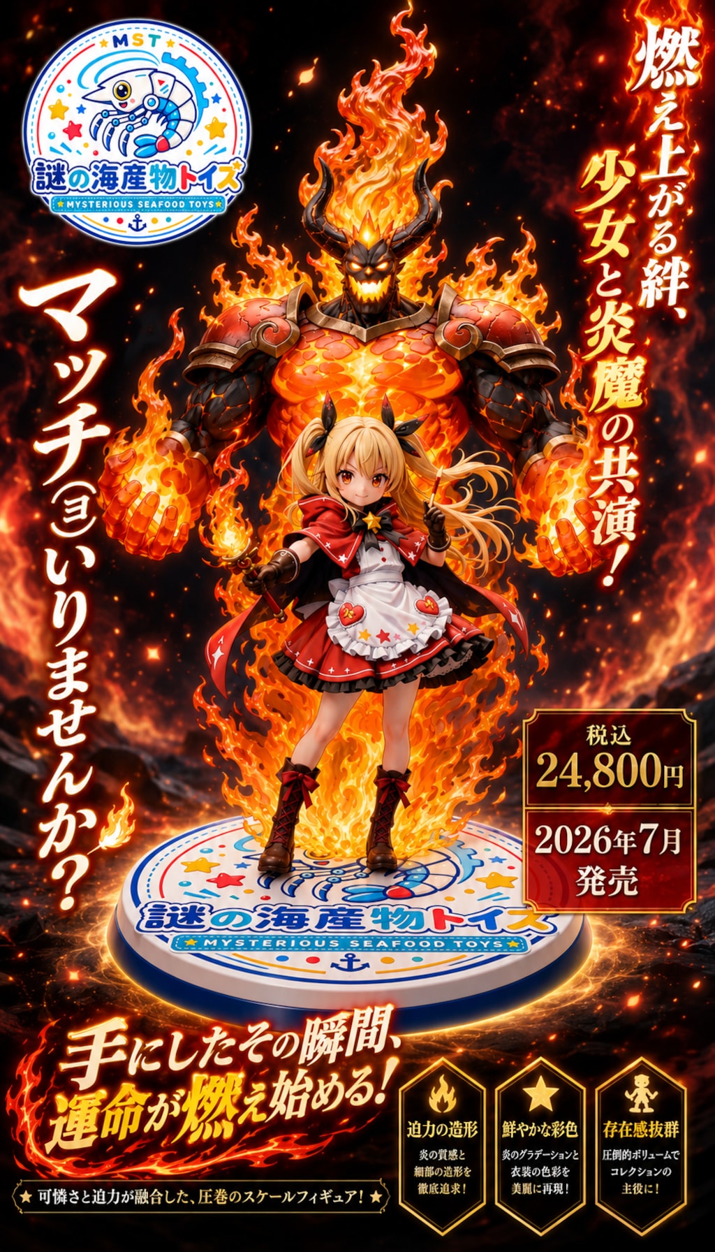 マッチ（ョ）売りの魔法少女