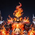 マッチ（ョ）売りの魔法少女 3枚目