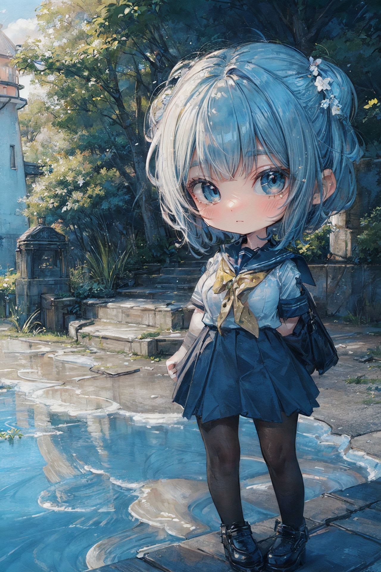 school summer uniform