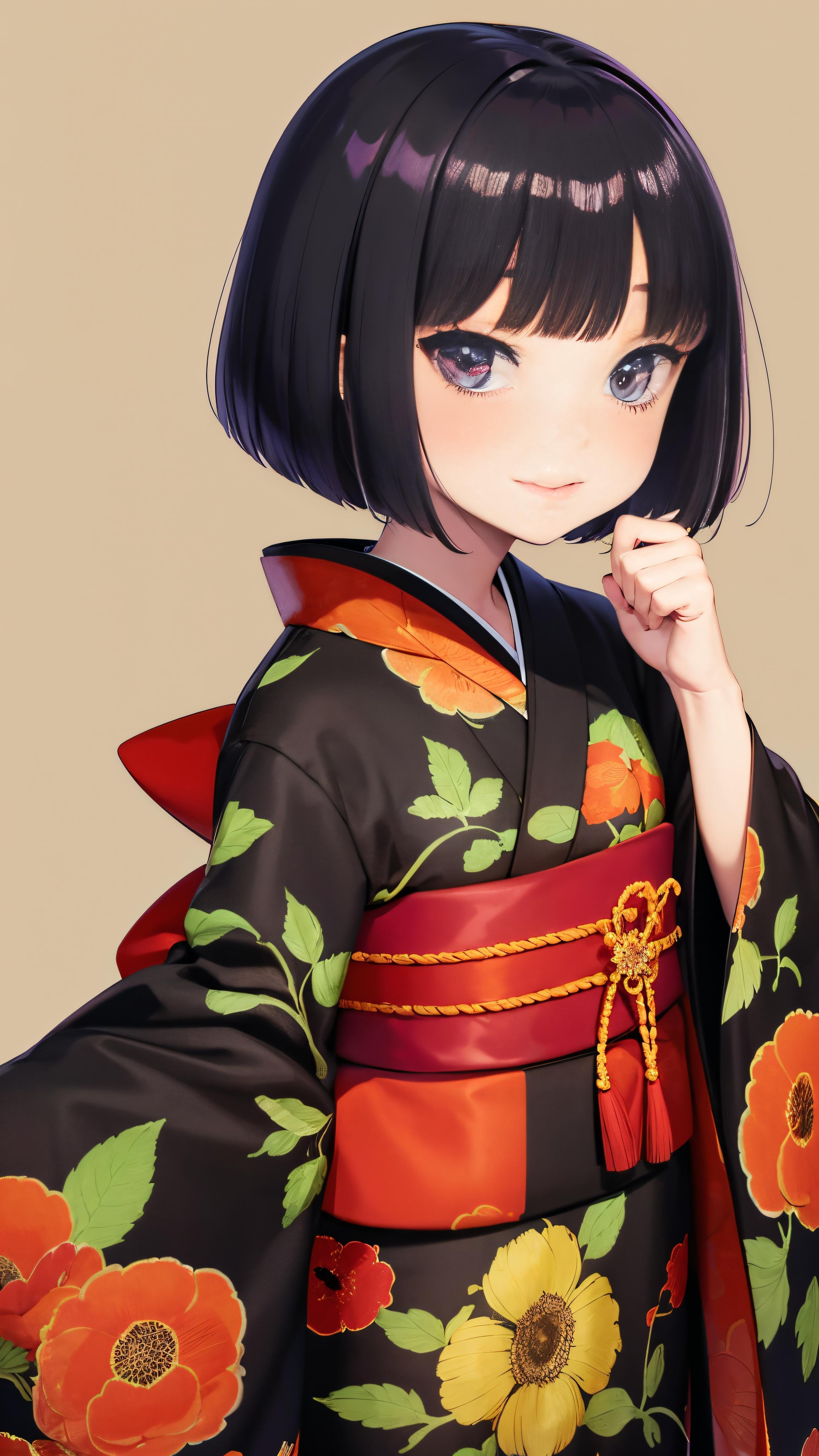 着物少女