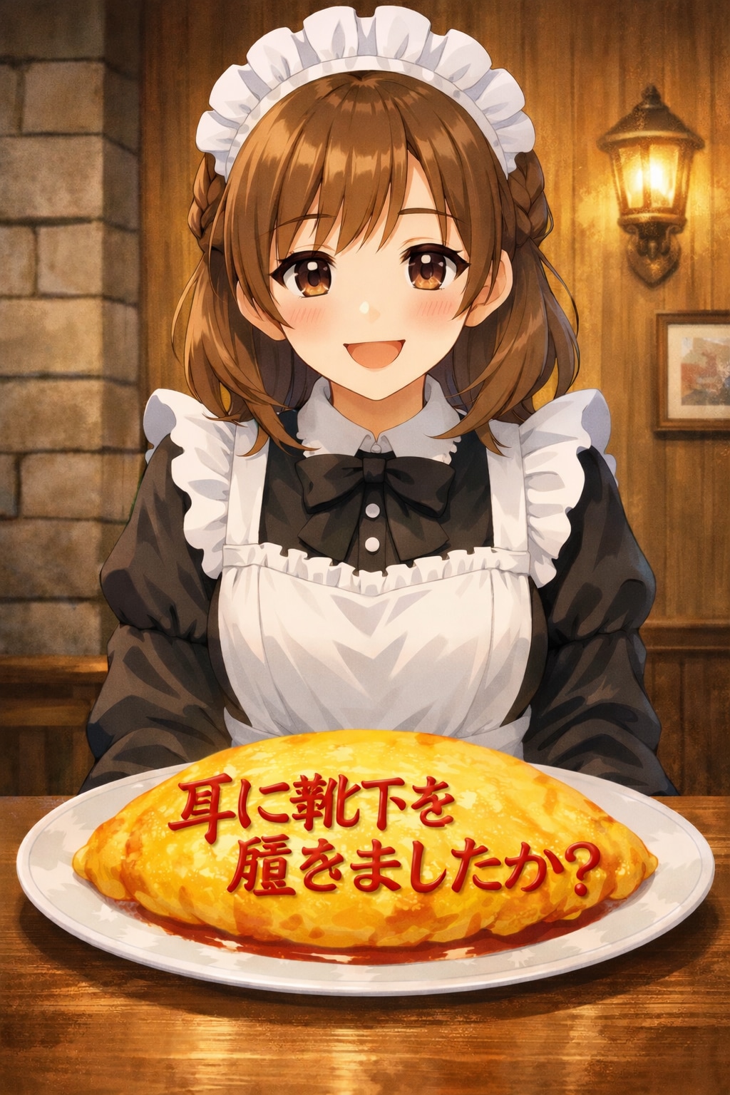 きょうのオムライス(04/14)+実践ミラさん