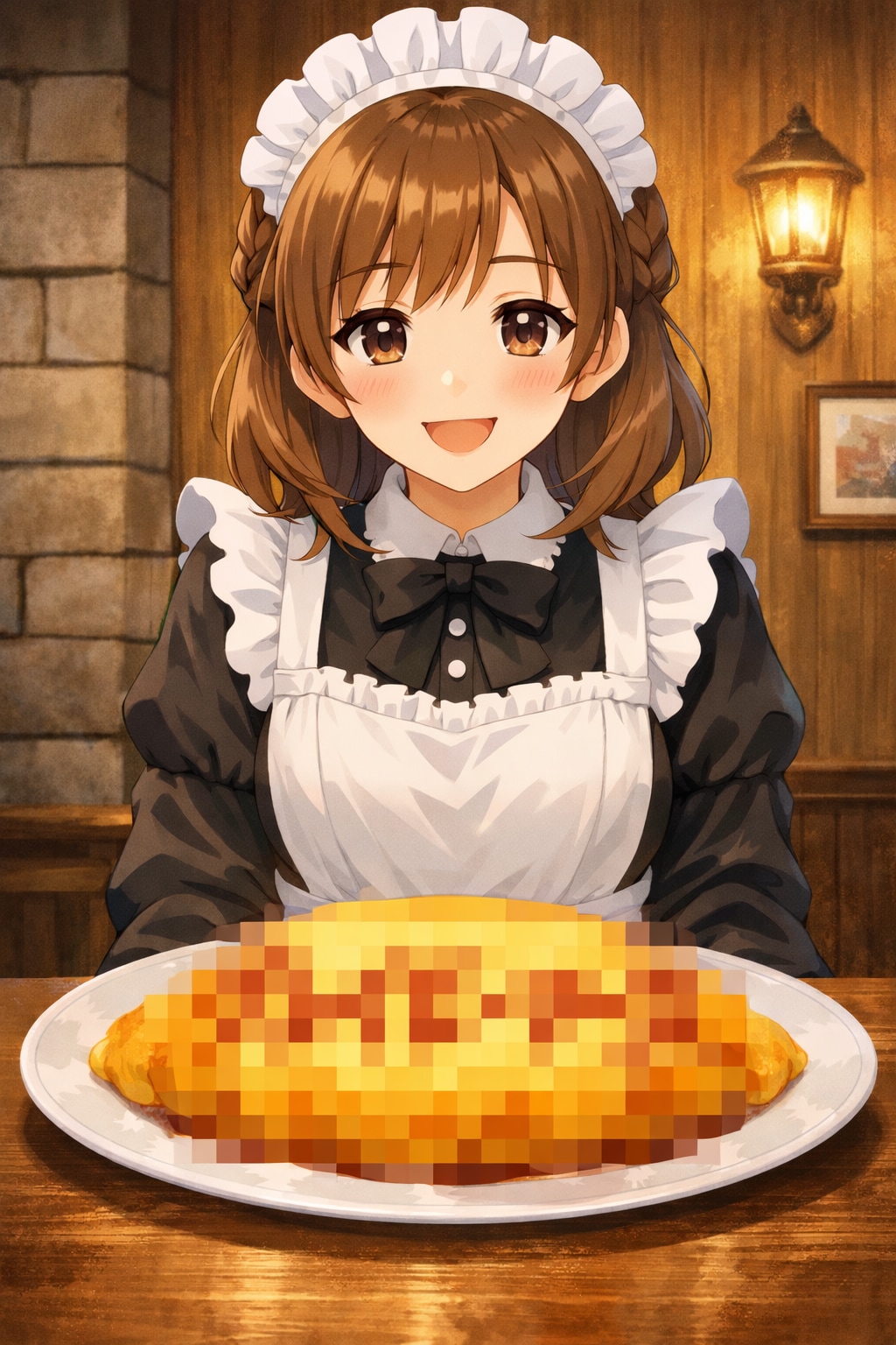 きょうのオムライス(04/14)+実践ミラさん